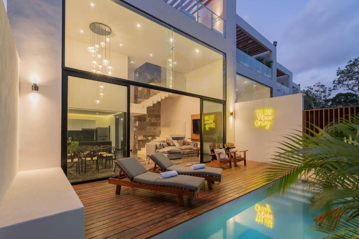 Exclusive 4Br Villa In Karanda With Pools And Paddle Tulum Eksteriør billede